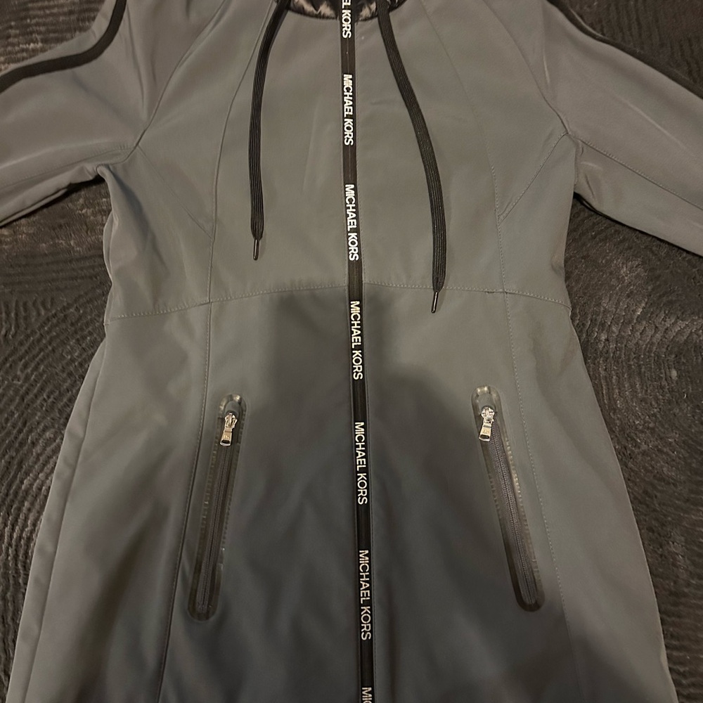 Michael Kors Charcoal and Black Jacket